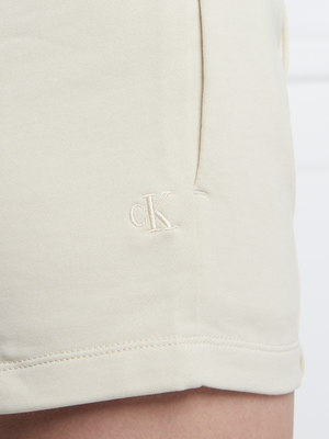 Calvin Klein dámské béžové teplákové šortky - L (ACF)