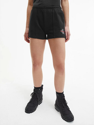 Calvin Klein dámské černé teplákové šortky - L (BEH)