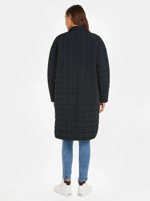 Calvin Klein dámský černý přechodový kabát - XXS (BEH)