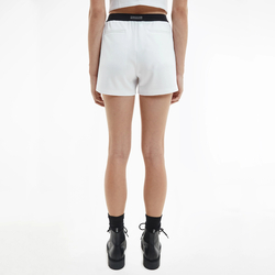 Calvin Klein dámské bílé šortky - S (YAF)
