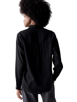 Salsa Jeans dámská černá košile - XS (0)