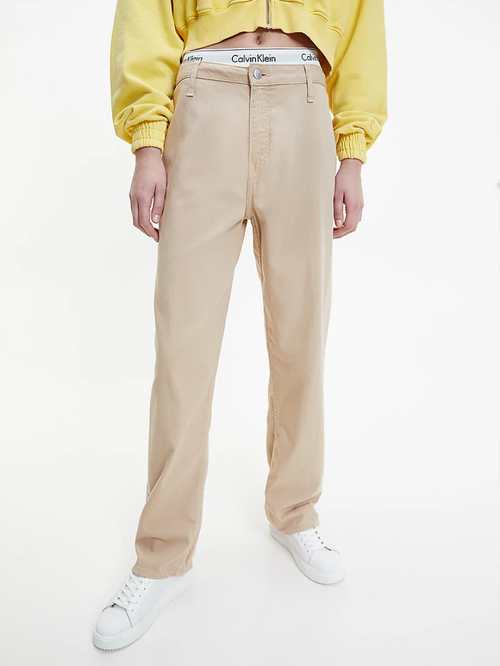 Calvin Klein dámské hnědé kalhoty