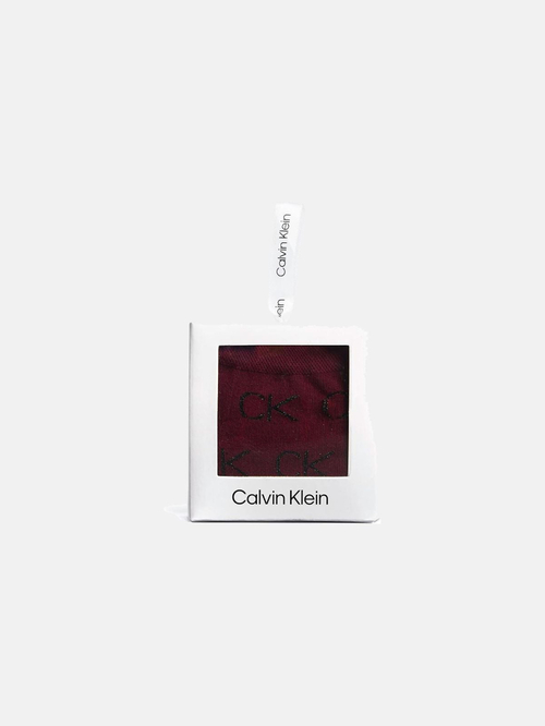 Calvin Klein dámské vínové ponožky