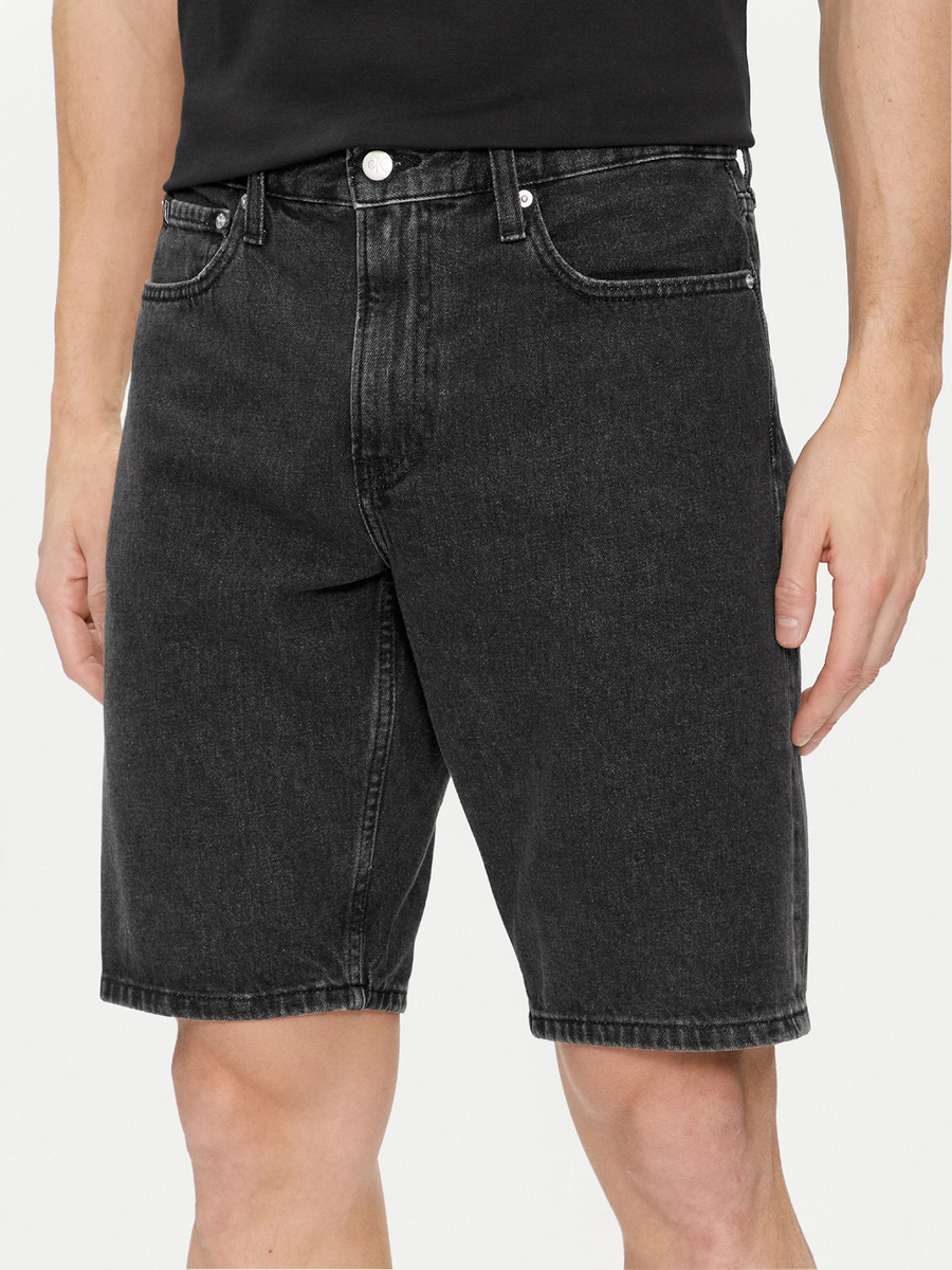 Calvin Klein pánské šedé džínové šortky - 32/NI (1BZ)