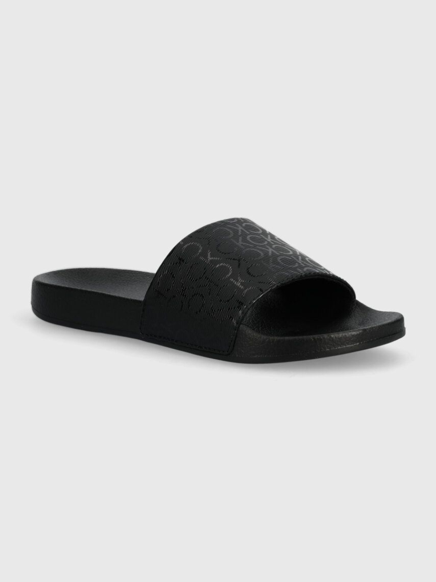 Calvin Klein dámské černé pantofle - 37 (BEH)