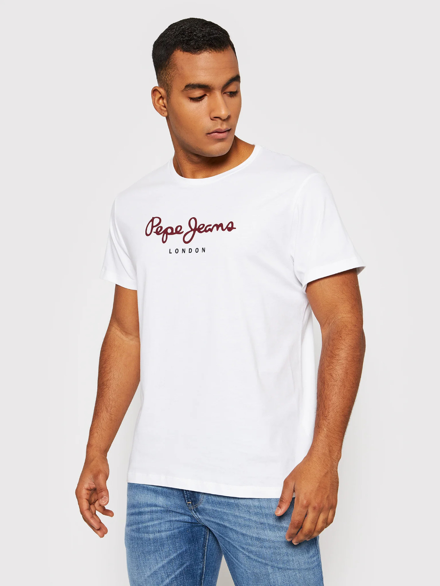 Pepe Jeans pánské bílé tričko - XXL (800)