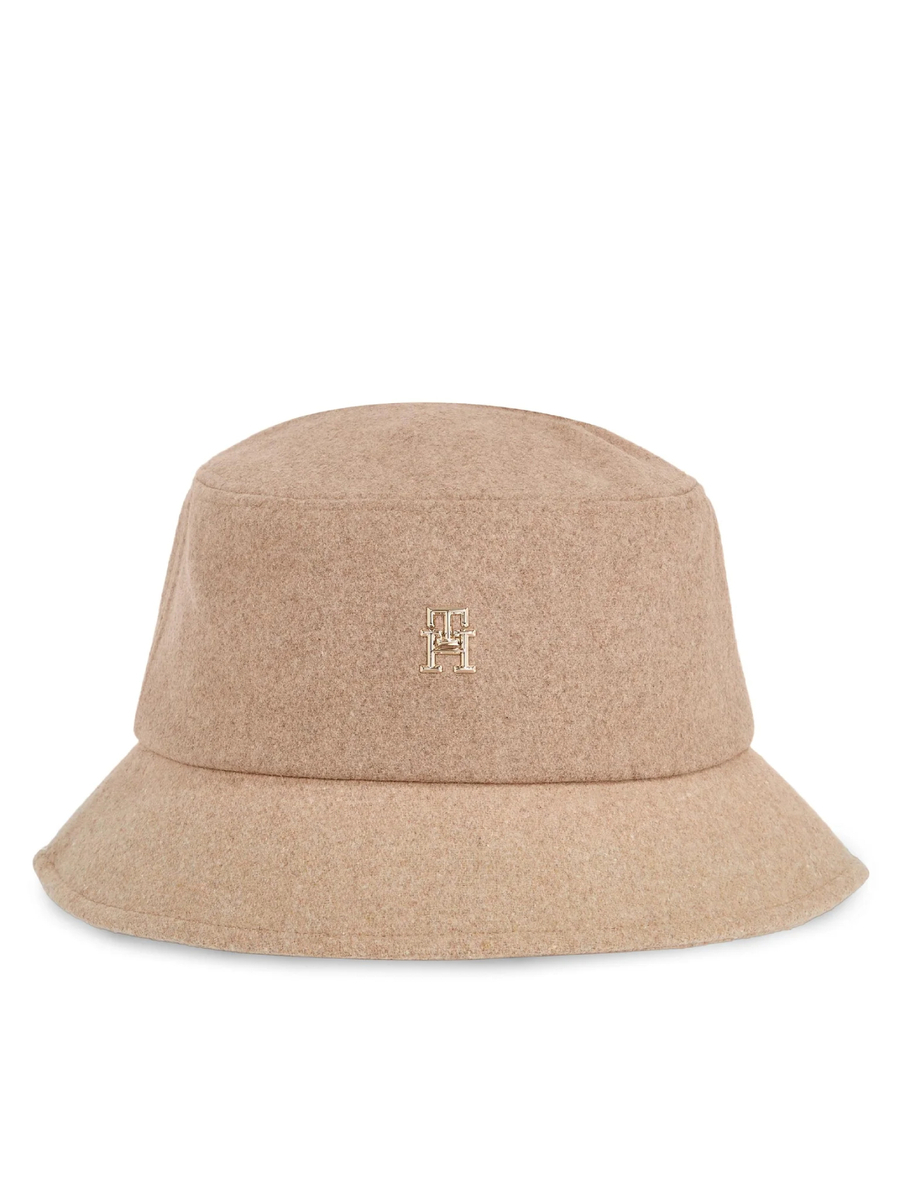 Tommy Hilfiger dámský béžový klobouk - OS (ABO)