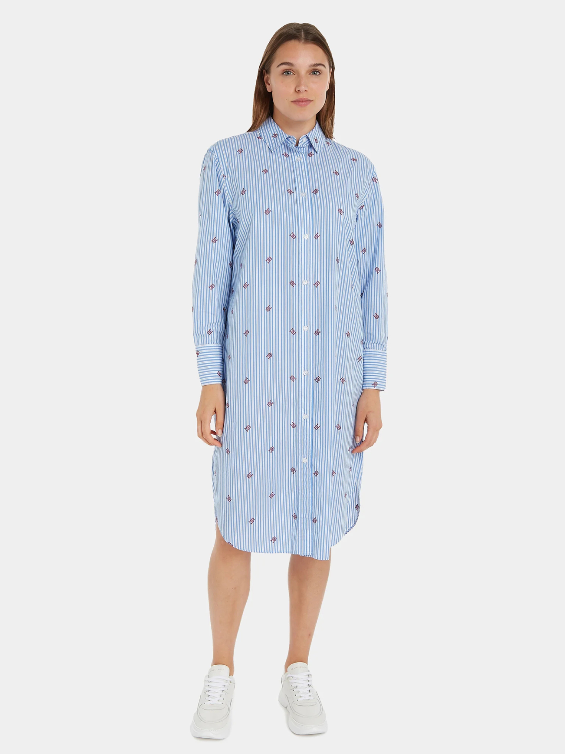 Tommy Hilfiger dámské košilové oversized šaty  - 36 (0BD)