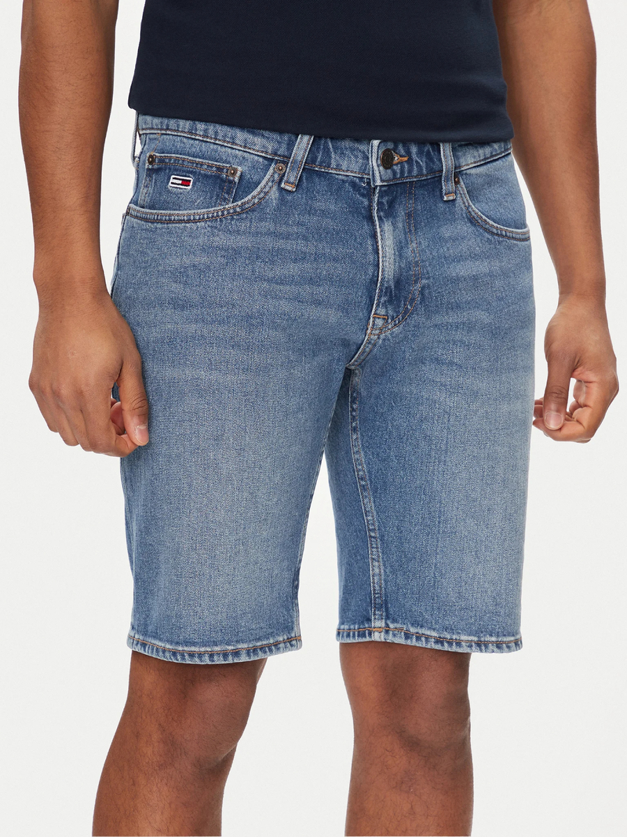 Tommy Jeans pánské modré džínové šortky - 30/NI (1A5)