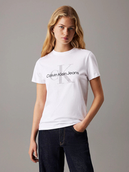 Calvin Klein dámské bílé tričko - XS (YAA)