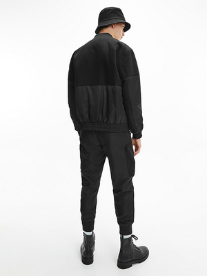Calvin Klein pánská černá bunda bomber - L (BEH)