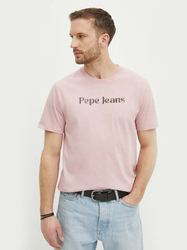 Pepe Jeans pánské růžové tričko - L (323)