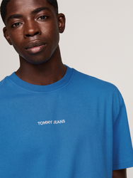 Tommy Jeans pánské modré tričko - S (C2T)