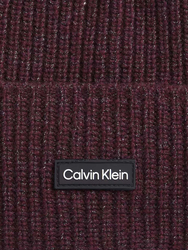 Calvin Klein pánská vínová čepice - OS (VIH)
