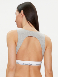 Calvin Klein dámská šedá podprsenka - L (P7A)