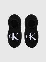 Calvin Klein dámské černé ponožky 2 pack - 35/38 (BLA)