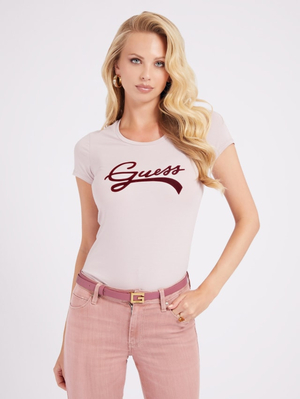 Guess dámské světle fialové tričko - S (G996)