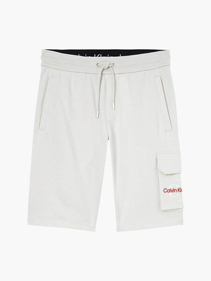 Calvin Klein pánské krémové šortky - M (ACF)