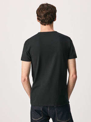 Pepe Jeans pánské černé tričko Basic - M (999)