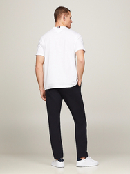 Tommy Hilfiger pánské bílé tričko - M (YBR)