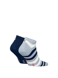 Tommy Hilfiger pánské modré ponožky 2pack - 39/42 (031)