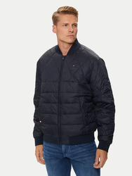 Tommy Hilfiger pánská tmavě modrá bunda bomber - XXL (DW5)