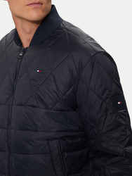 Tommy Hilfiger pánská tmavě modrá bunda bomber - XXL (DW5)