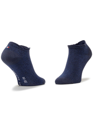 Tommy Hilfiger dámské ponožky 2 pack - 35/38 (BLUE)