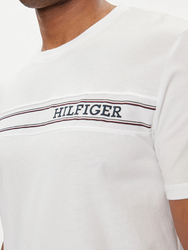 Tommy Hilfiger pánské bílé tričko - S (YBR)