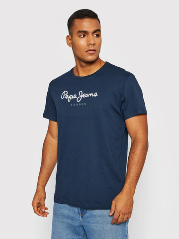 Pepe Jeans pánské modré tričko