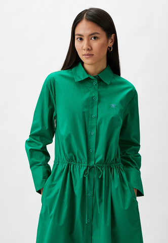 Tommy Hilfiger dámské zelené košilové šaty