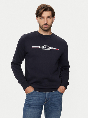 Tommy Hilfiger pánská tmavě modrá mikina 