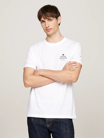 Tommy Hilfiger pánské bílé tričko