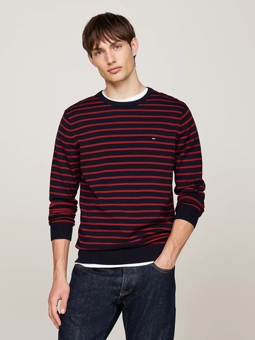 Tommy Hilfiger pánský pruhovaný svetr 