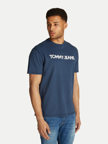 Tommy Jeans pánské modré tričko