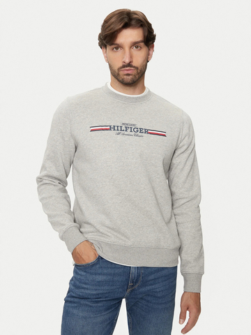 Tommy Hilfiger pánská šedá mikina