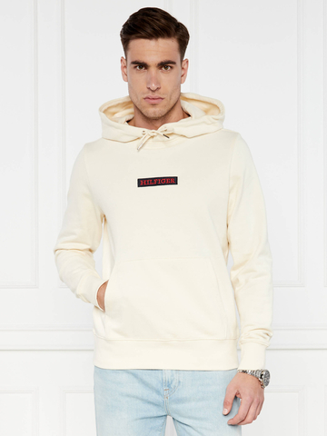 Tommy Hilfiger pánská krémová mikina