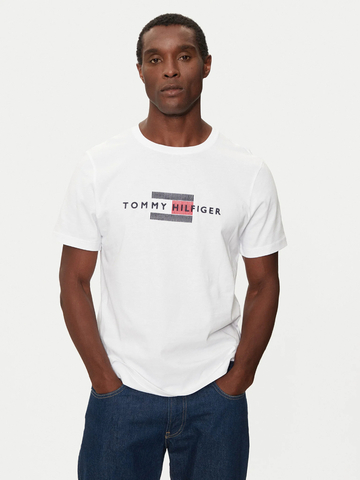 Tommy Hilfiger pánské bílé tričko